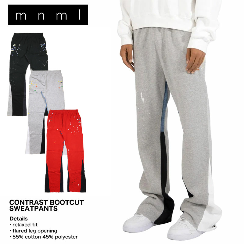 mnml - Contrast Bootcut Sweat