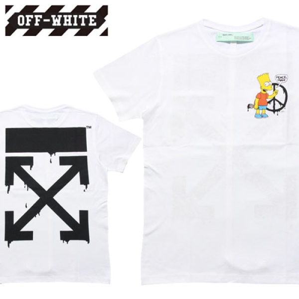 OFF-WHITE BART SIMPSON TシャツTシャツ
