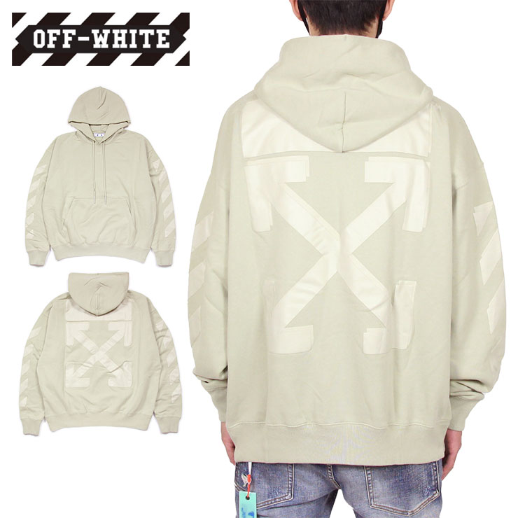 off-white RUBBER ARROW SKATE HOODIE XS - パーカー