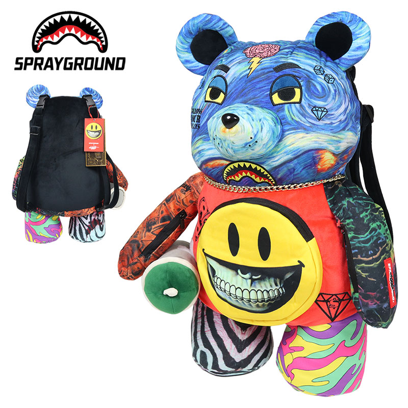 SPRAY GROUND bear backpack