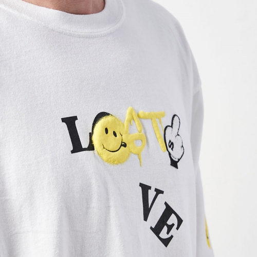 6ozピグメントダイコットン天竺 LOVELOST LS Tシャツ 314-02554｜STUD