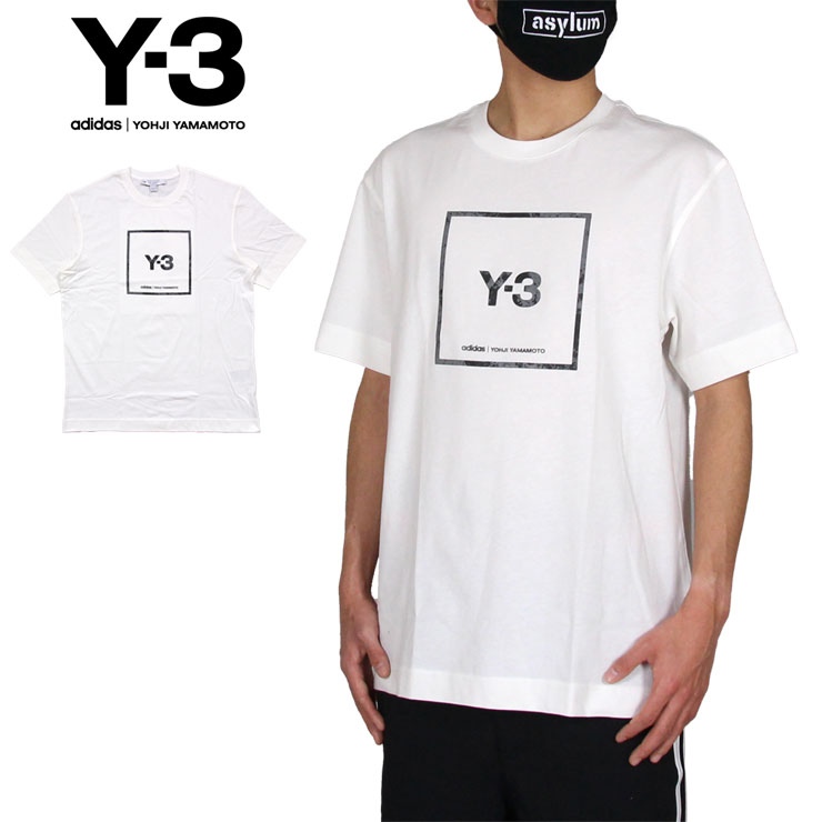 Y-3 ワイスリー GV6061 ホワイト半袖Tシャツ Mメンズ