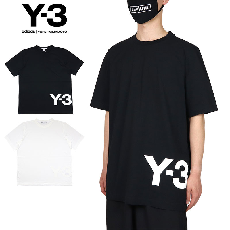 Tシャツ/カットソー(半袖/袖なし)【新品】Y-3 YOHJI YAMAMOTO★Sサイズ/日本Mサイズ Tシャツ